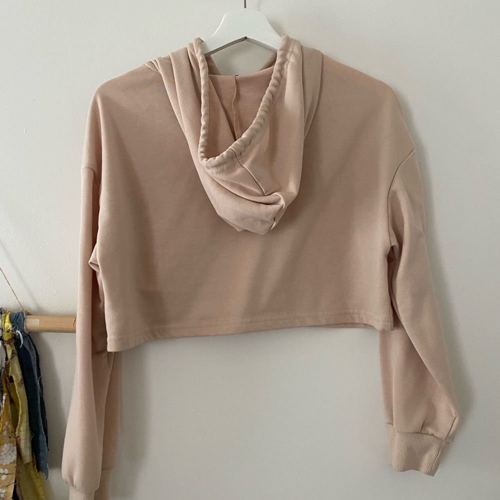 Mushroom crop top sweatshirt. New without tags - Picture 7 of 8